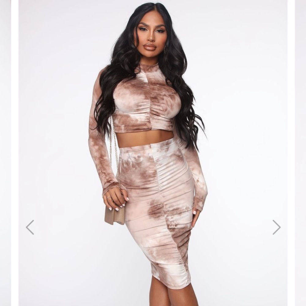 NWT Fashion Nova Thinking Sweet Set